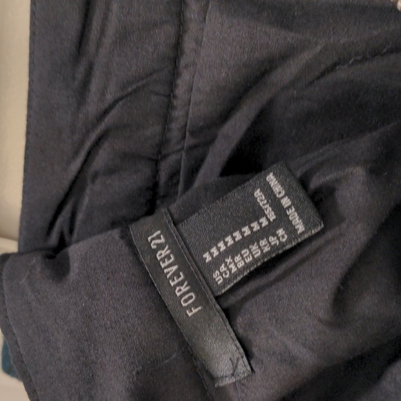 Forever 21 Teal & Black Buffalo Plaid Mini - Picture 5 of 5